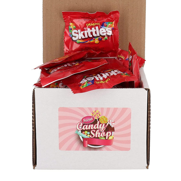 Skittles Original Flavors Fun Size Packet Bulk in a Box