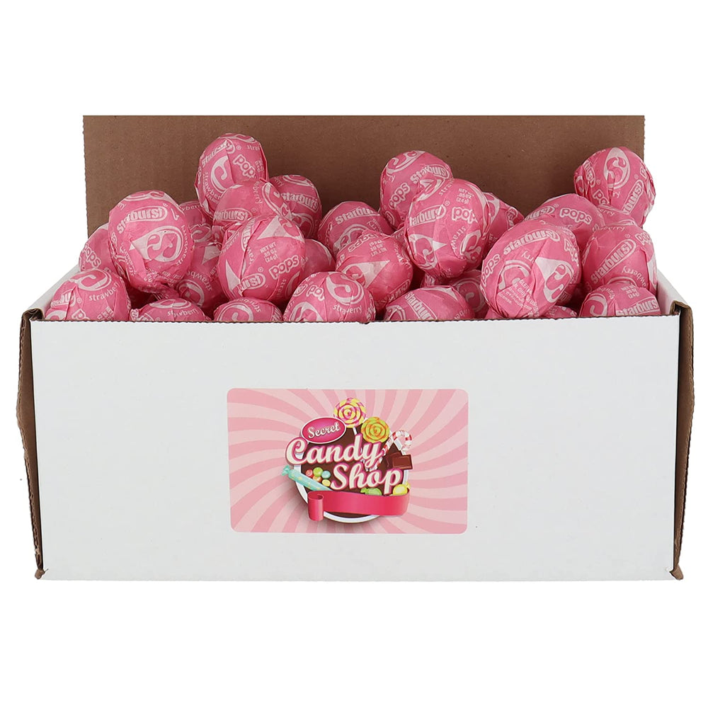 Starburst Pops Fruity Filled Lollipops 40 Lollies in a Box