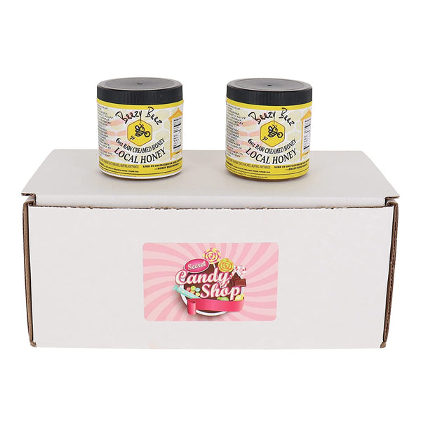Beezy Beez Raw Creamed Honey Local Honey (Pack of 2)