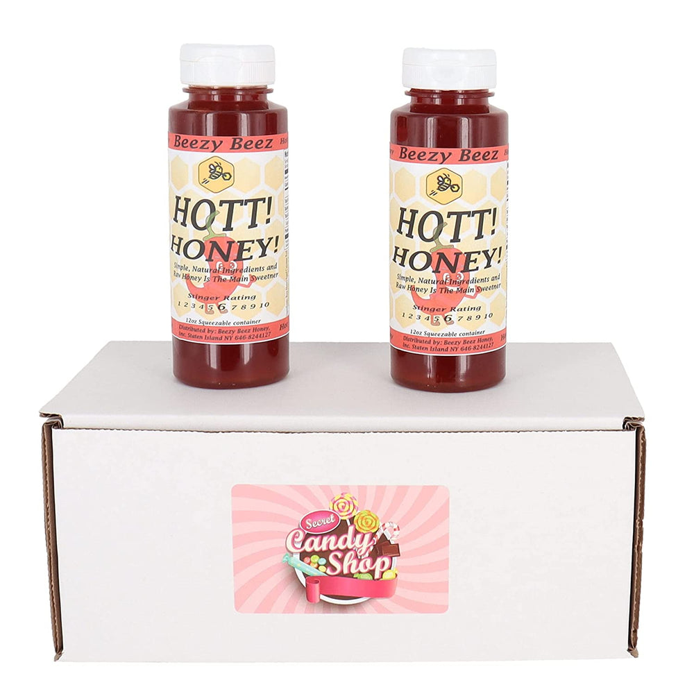 Beezy Beez Honey 12oz Bottle (Hott Honey) (Pack of 2)