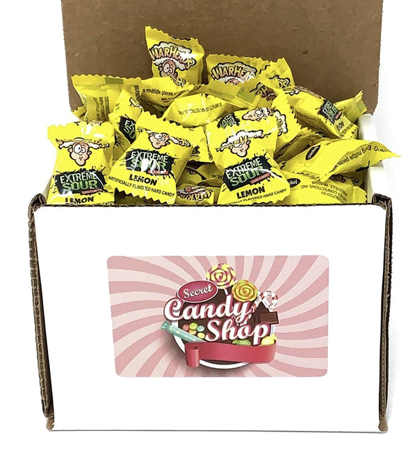 Warheads Extreme Sour Candy in Box, 1Lb (Individually Wrapped)