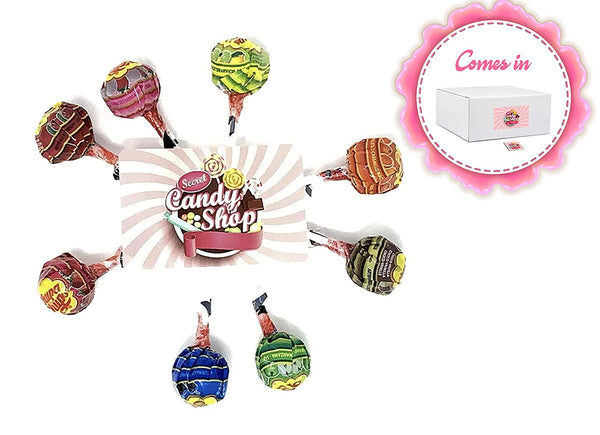 Chupa Chups Lollipops, Assorted Flavors in Box, 4LB Bulk Candy