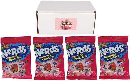 Nerds Gummy Clusters Candy 5oz (Pack of 4)