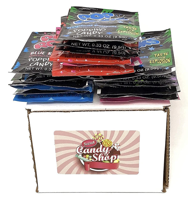 Pop Rocks Pack of 9 Flavors (2 of each, total of 18)