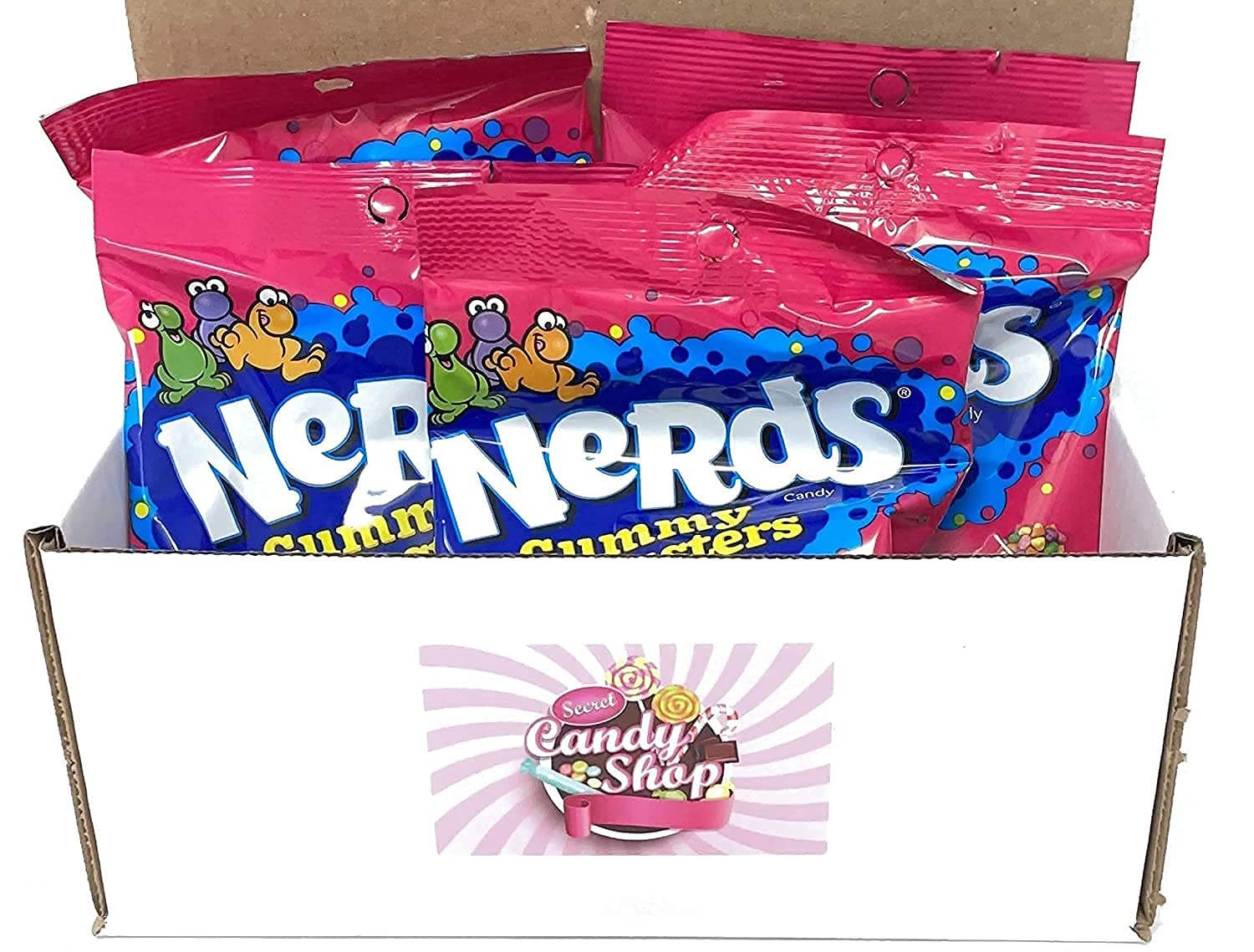 Nerds Candy Variety pack of 3 candies (Gummy Clusters, Big Chewy, Sour –  Secret Candy Shop
