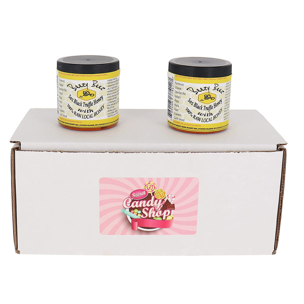 Beezy Beez Black Truffle Honey Raw Local Honey Bees (Pack of 2)