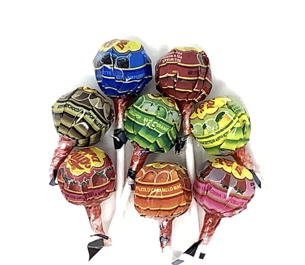 Chupa Chups Lollipops, Assorted Flavors in Box, 3LB Bulk Candy