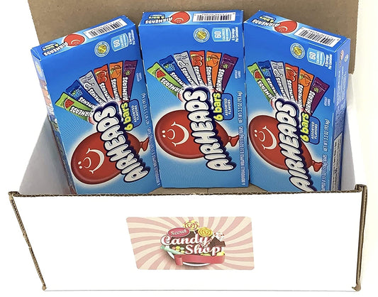 Airheads Variety of Flavors Candy 3.5oz Theater Box (Pack of 3)