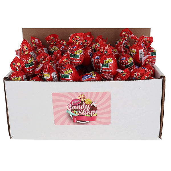 Colombina Bon Bon Bum Lollipops 40 Lollies in a Box