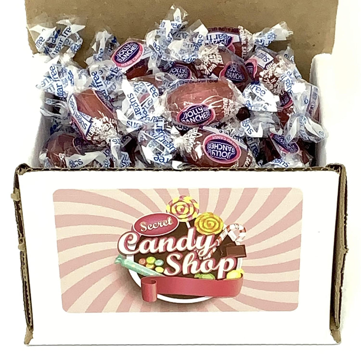 Jolly Rancher Sugar Free Hard Candy in Box (Pack of 50)