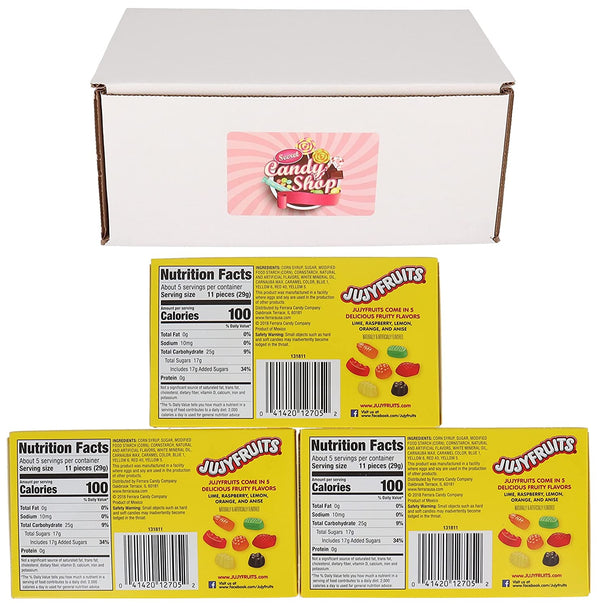 Jujyfruits Chewy Fruity Candy Theater Box