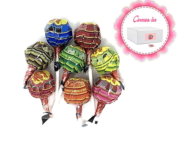 Chupa Chups Lollipops, Assorted Flavors in Box, 4LB Bulk Candy