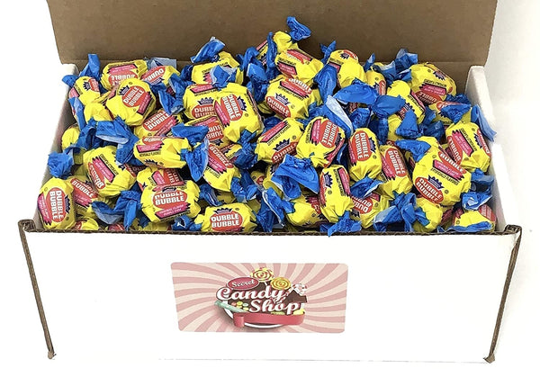 Dubble Bubble Gum, Orginal Flavor in Box, 3LB Bulk Gum (Individually Wrapped)