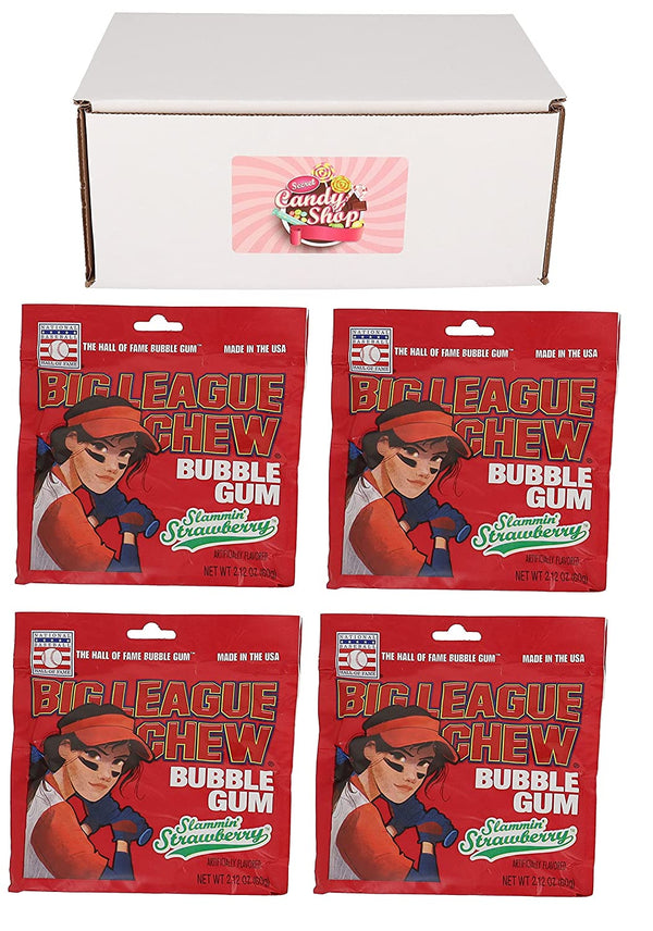 Big League Chew Gum Pack of 4