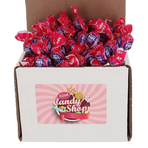 Tootsie Pops Lollipops Miniature Mini 50 Lollies in a Box