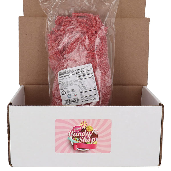 Gustaf's Licorice Laces, NON-GMO Candy (2lb in a Box)