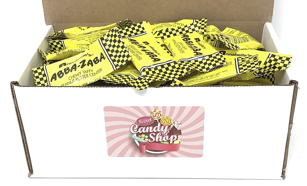 Abba Zaba Minis Candy Bars in Box (Pack of 50)