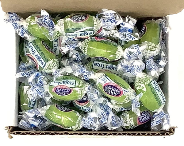 Jolly Rancher Sugar Free Hard Candy in Box (Pack of 50) (Apple)