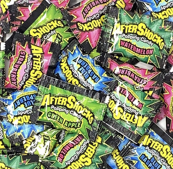 After Shocks Popping Candy 4 flavors (20 of each flavor, total of 80)
