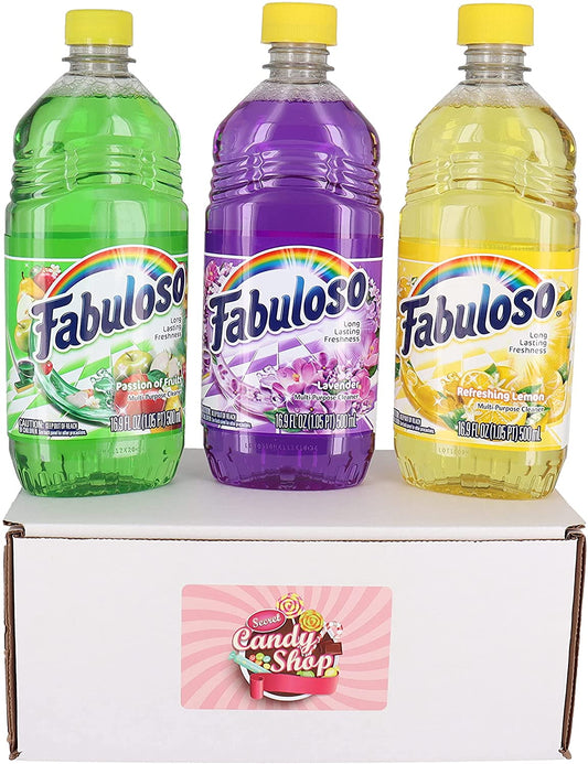 Fabuloso Multi-Purpose Cleaner 16.9 FL OZ Variety Pack of 3