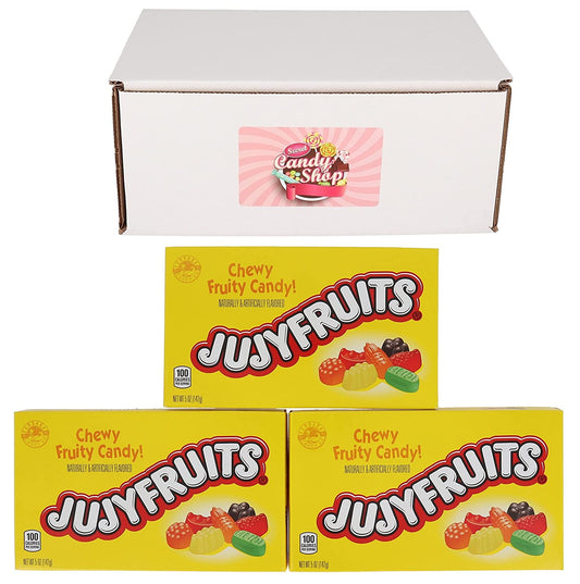Jujyfruits Chewy Fruity Candy Theater Box