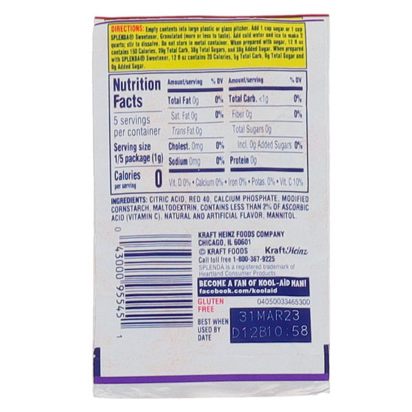 Kool-Aid Drink Mix - Berry Cherry