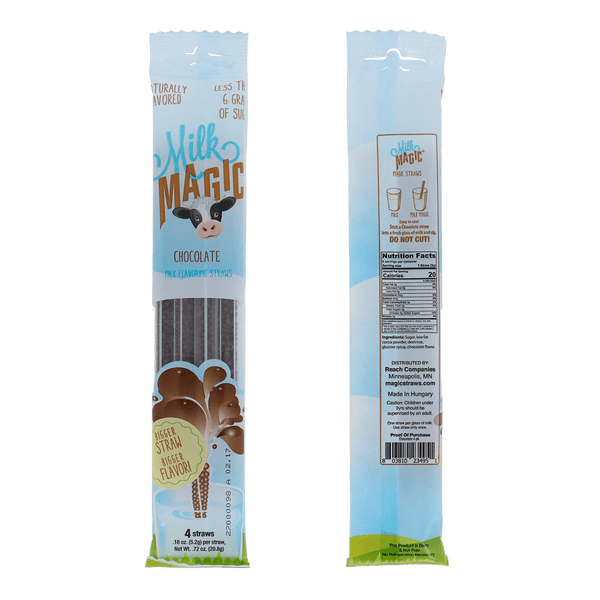 Milk Magic Milk Straws - Chocolate