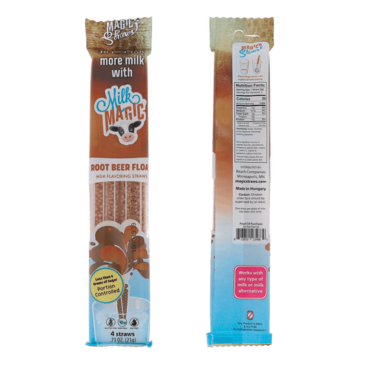Milk Magic Milk Straws - Root Beer Float