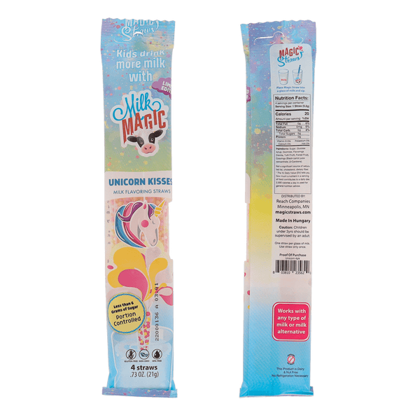 Milk Magic Milk Straws - Unicorn Kisses
