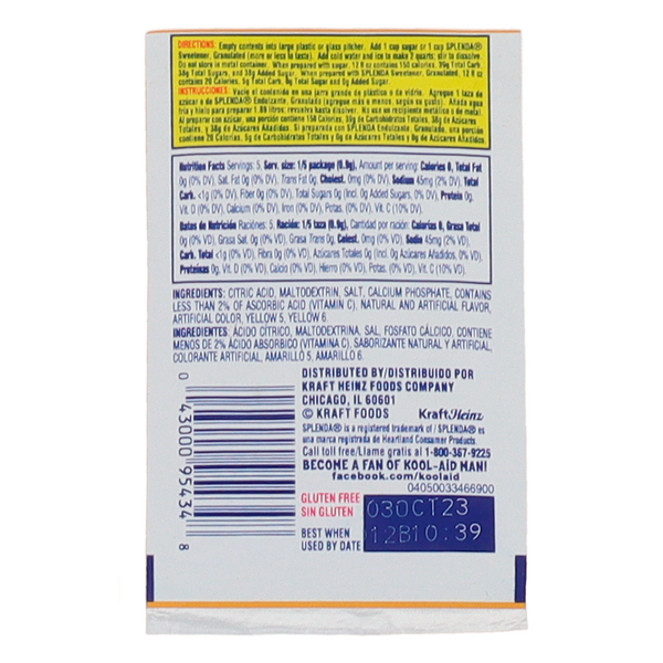 Kool-Aid Drink Mix - Pina Pineapple