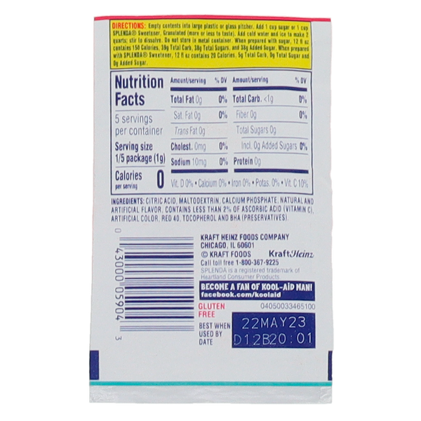 Kool-Aid Drink Mix - Sharkleberry Fin