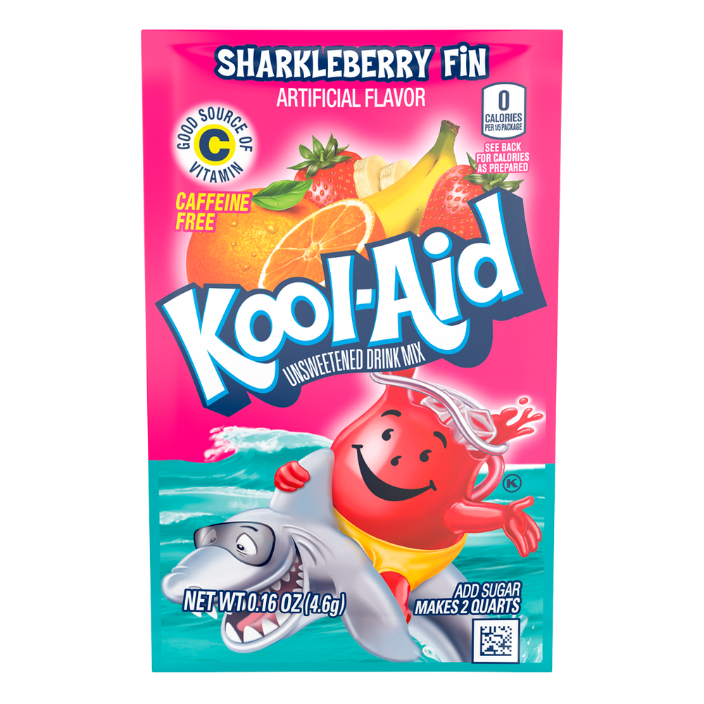 Kool-Aid Drink Mix - Sharkleberry Fin