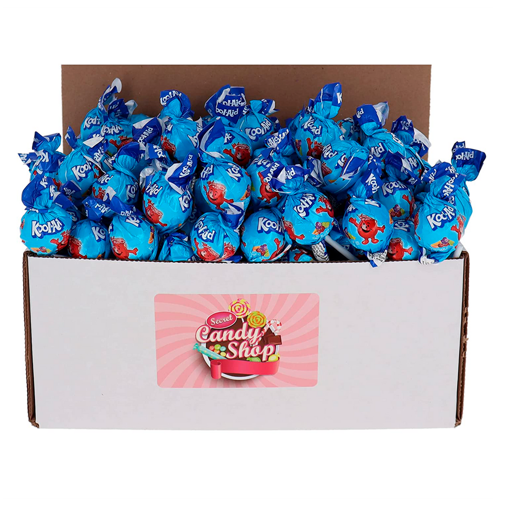 Kool-Aid Gum Pops Lollipops - Tropical Punch (Pack of 40)