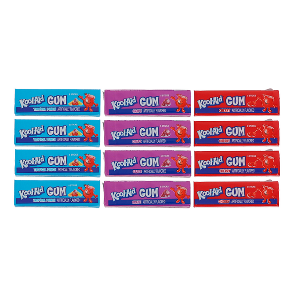 Kool-Aid Gum - Variety (Pack of 12)
