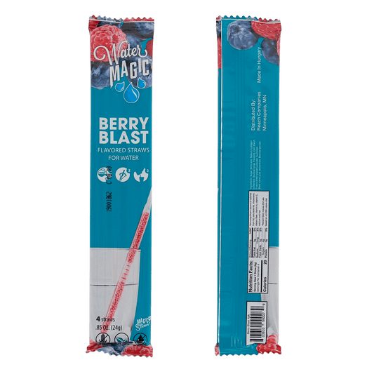 Milk Magic Water Magic Straws - Berry Blast