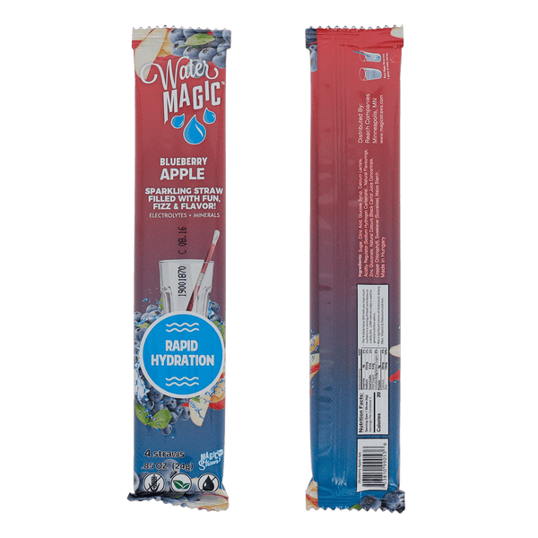 Milk Magic Water Magic Straws - Blueberry Apple