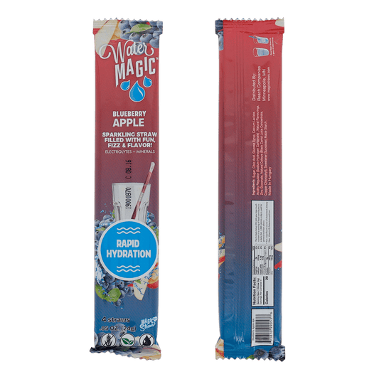 Milk Magic Water Magic Straws - Blueberry Apple