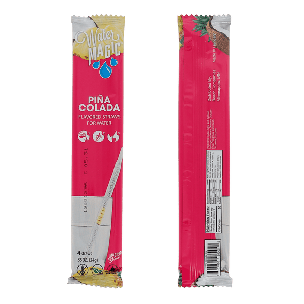 Milk Magic Water Magic Straws - Pina Colada