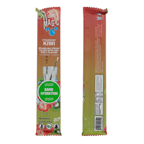 Milk Magic Water Magic Straws - Strawberry Kiwi