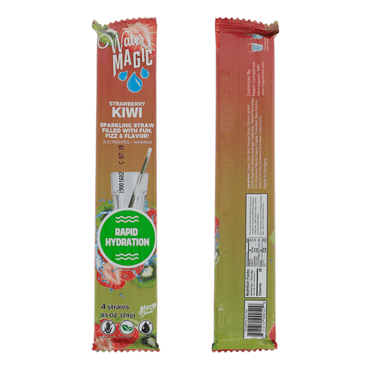Milk Magic Water Magic Straws - Strawberry Kiwi